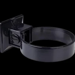 Plastmo plastrørholder 75 mm sort (2 stk)