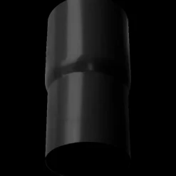 Plastmo rørsamlemuffe 75 mm sort
