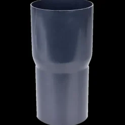 Plastmo rørsamlemuffe 90 mm grafit