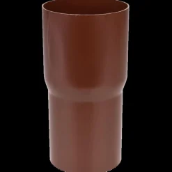 Plastmo rørsamlemuffe 75 mm brun