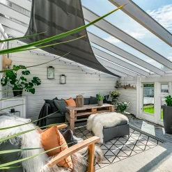 Plastmo Sunglaze trapez tagplade klar 585 mm x 300 cm