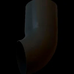 Plastmo udkaster 75 mm sort