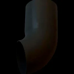 Plastmo udkaster 75 mm sort