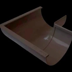 Plastmo udvendig gering nr. 10, 90° sort