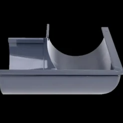 Plastmo udvendig gering nr. 12, 90° grafit