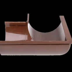 Plastmo udvendig gering nr. 10, 90° brun