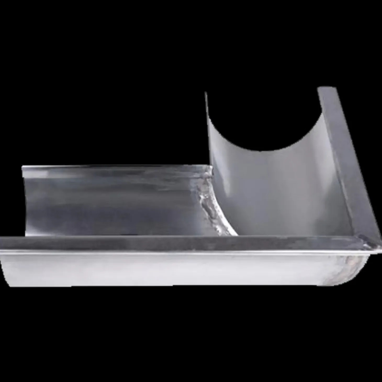 Plastmo udvendig gering nr. 12, 90° zink