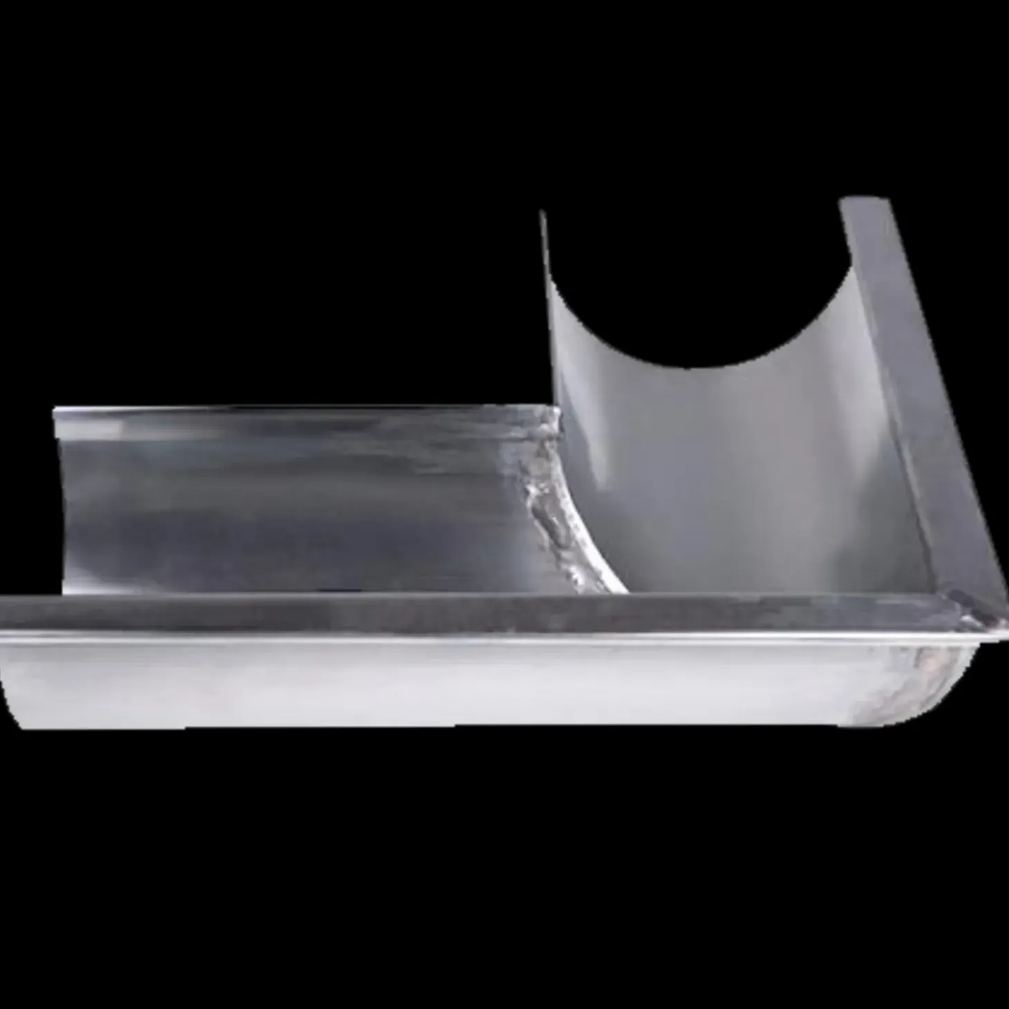 Plastmo udvendig gering nr. 12, 90° zink