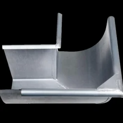 Plastmo udvendig gering nr. 10, 90° stål plus