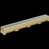 Plastmo universal galvaniseret rist 1 m