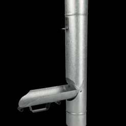 Plastmo vandudviser 90 mm aluzink