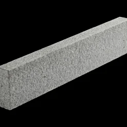 Plænekantsten G603 jetbrændt 4x75x15 cm lysegrå