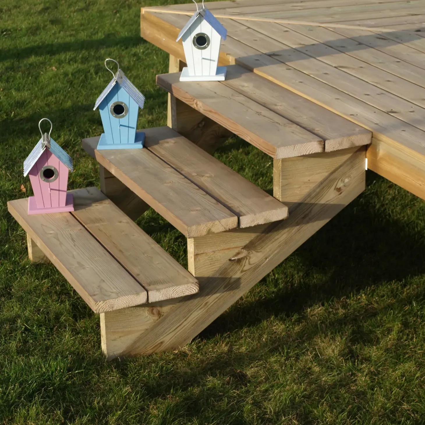 Plus 34,2° Trappevange 6 trin m/beslag Trindybde 25 cm