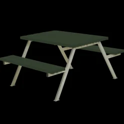 Plus Alpha bord- og bænkesæt trykimprægneret, 118 cm