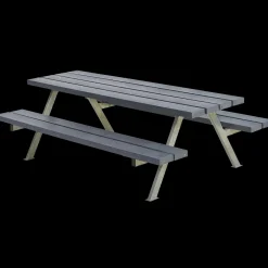 Plus Alpha Junior Bord/Bænkesæt 177 cm ReTex Grå