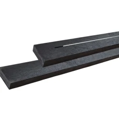 PLUS Alpha Junior Bord/Bænkesæt 177 cm RePlast Sort