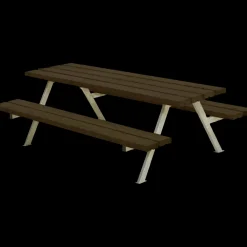 Plus Alpha Junior Bord/Bænkesæt 177 cm sort