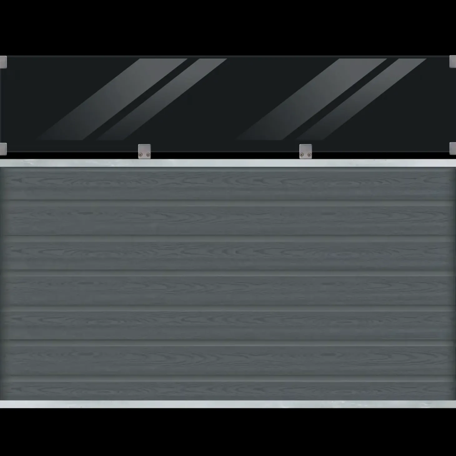 PLUS Artura komposithegn m/glas 180×135 cm