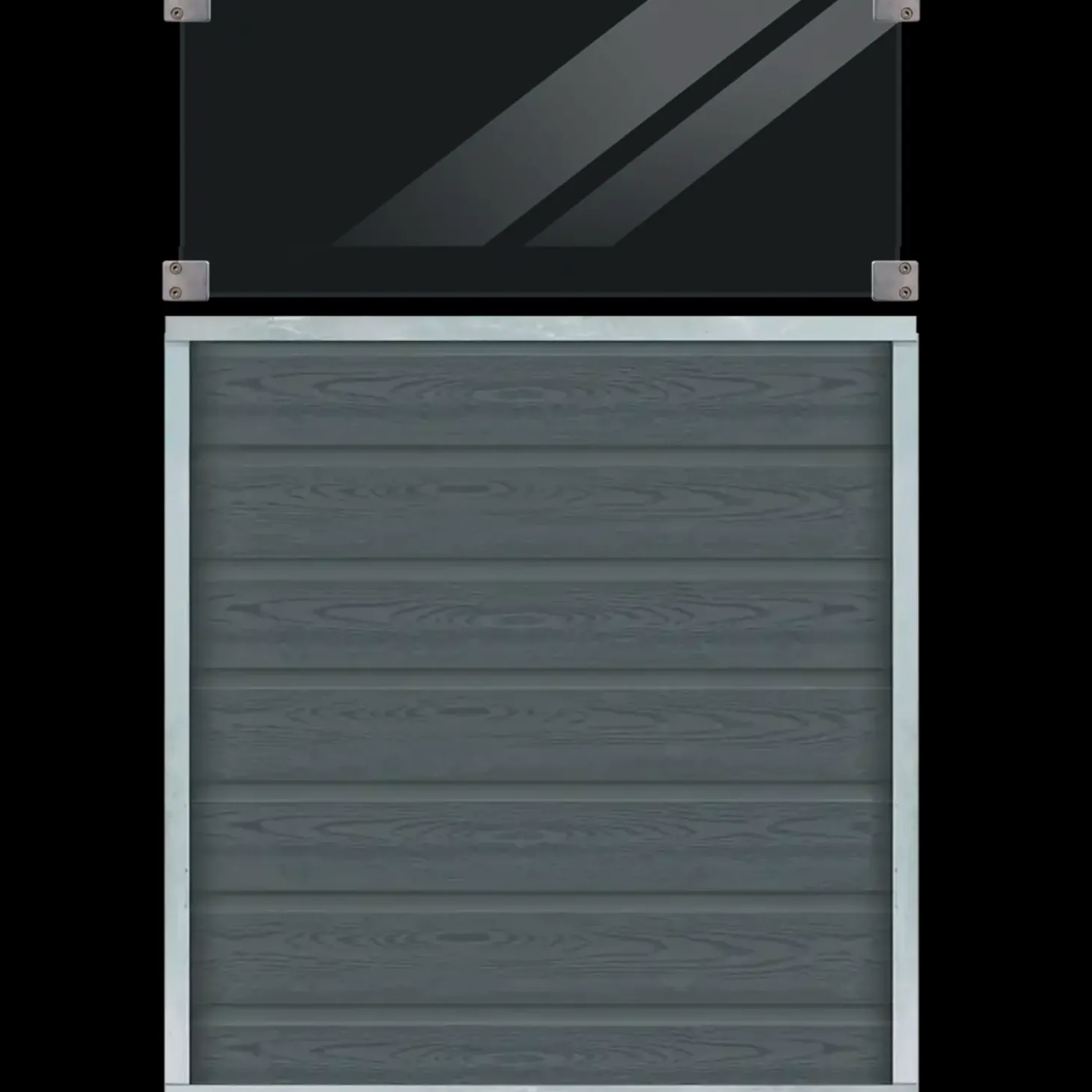 PLUS Artura komposithegn m/glas 90×135 cm