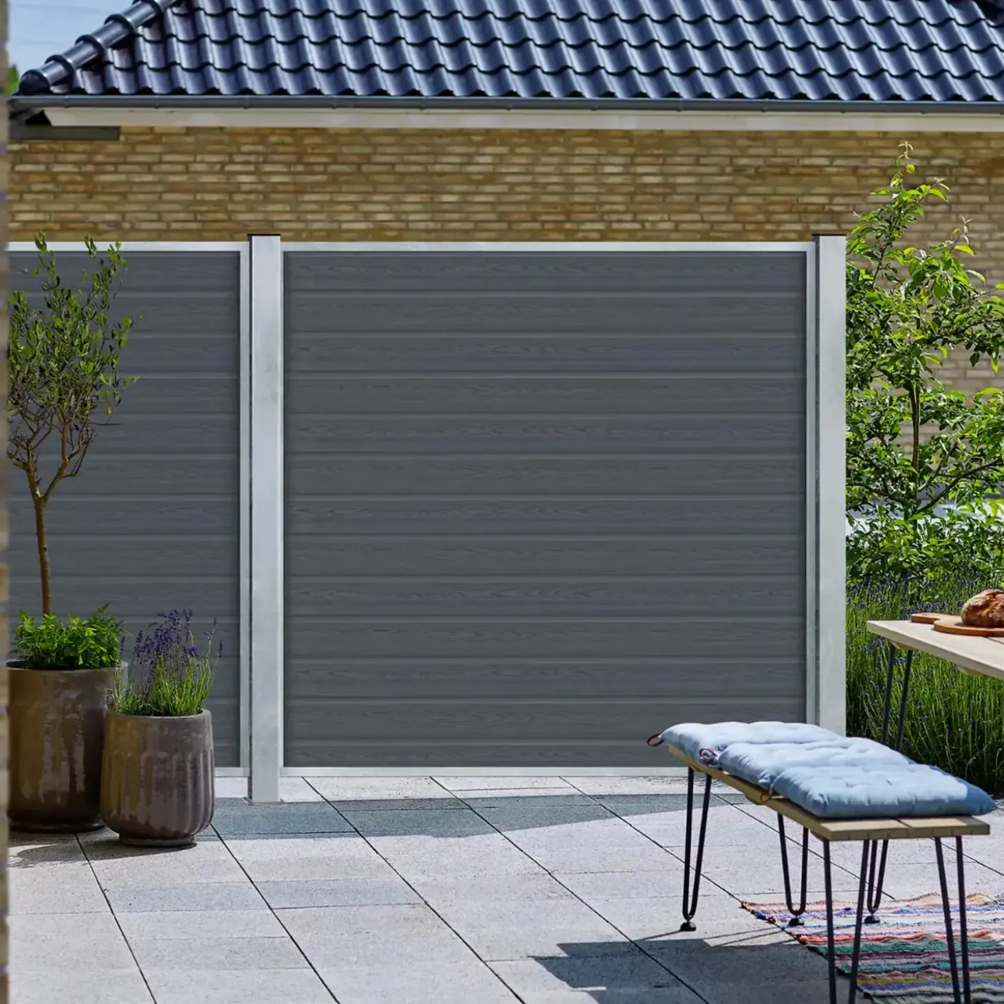 PLUS Artura komposithegn 180×175 cm