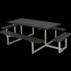 Plus Basic bord/bænkesæt med 2 påbygninger 260 cm trykimp