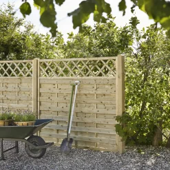 Plus Bergen hegn m/espalier 180x120 cm trykimprægneret