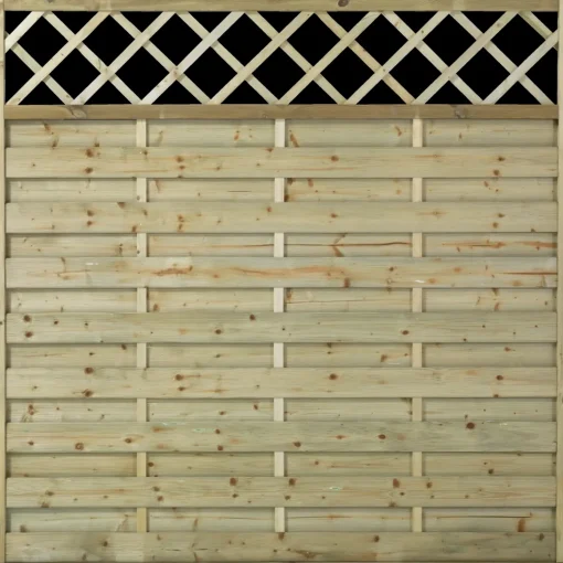 Plus Bergen hegn m/espalier 180x120 cm trykimprægneret