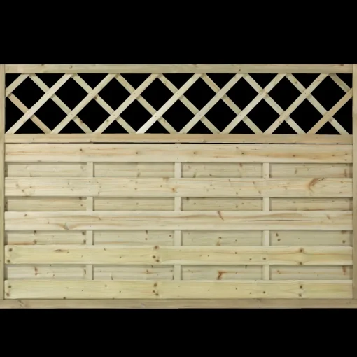 Plus Bergen hegn m/espalier 180x120 cm trykimprægneret