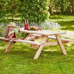 Plus bord- og bænkesæt trykimprægneret A/B, 177 cm