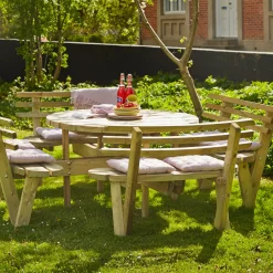 Plus bord- og bænkesæt trykimprægneret, 237 cm