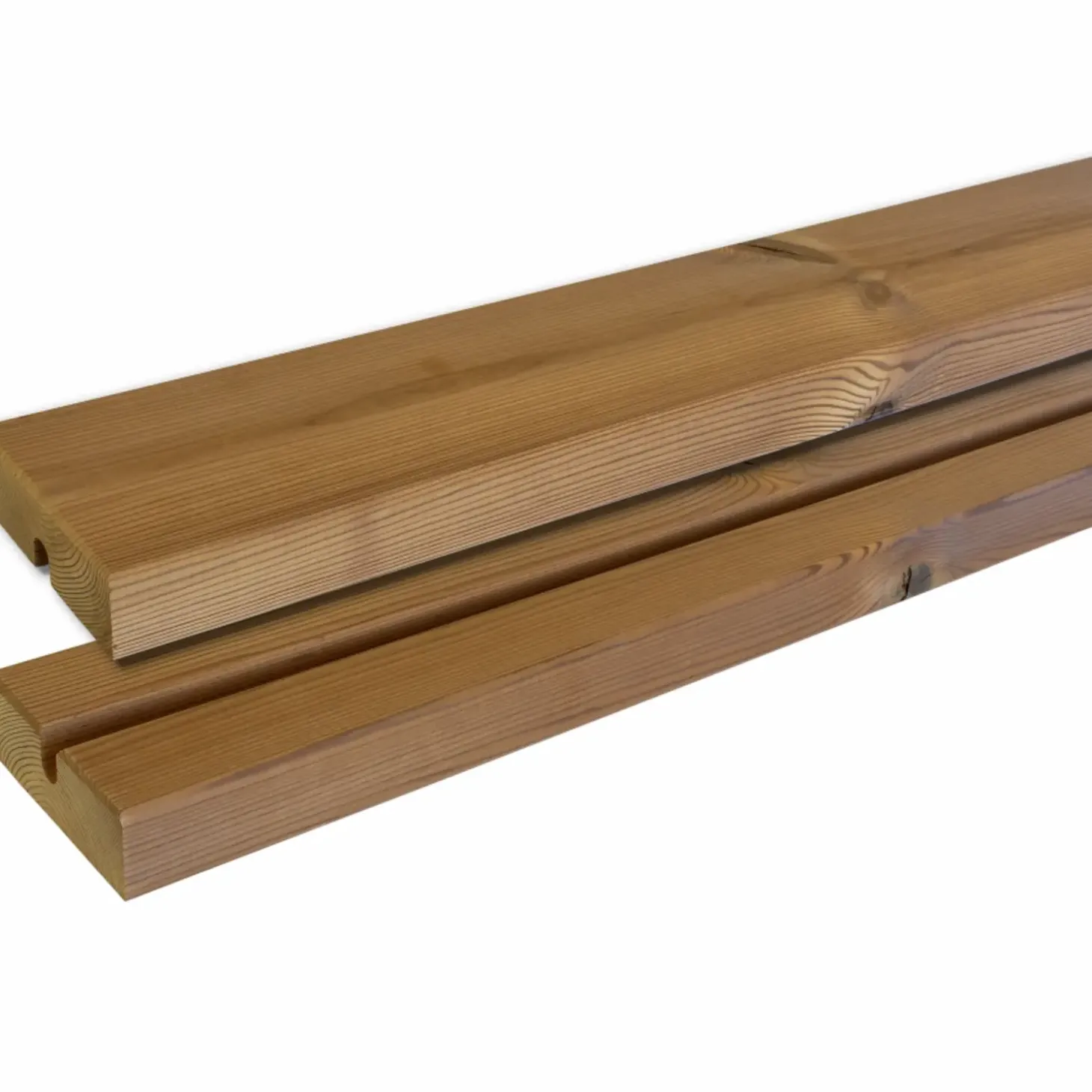 PLUS Bord/bænkesæt 177 cm Gyldenbrun/Sort ThermoWood®/sort