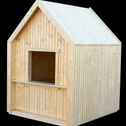 PLUS Classic legehus 144×124 cm ubehandlet