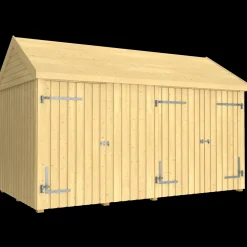 Plus Classic Multi Havehus 10 m²  2 moduler m/enkelt og dobbeltdør