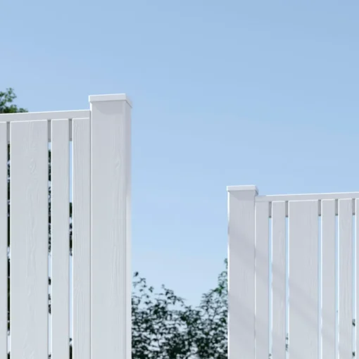 Plus Classic Stolpehat  91x91 mm hvid