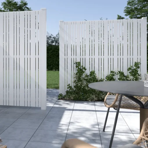 Plus Classic Stolpehat  91x91 mm hvid