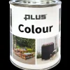 PLUS Colour lasurfarve Grøn RAL 6009 Dækkende 3/4LT