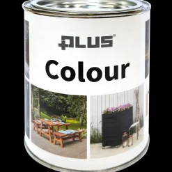 PLUS Colour lasurfarve Grøn RAL 6009 Dækkende 3/4LT