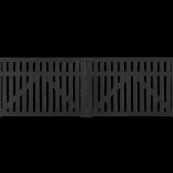 Plus Country dobbeltlåge 300x98 cm sort