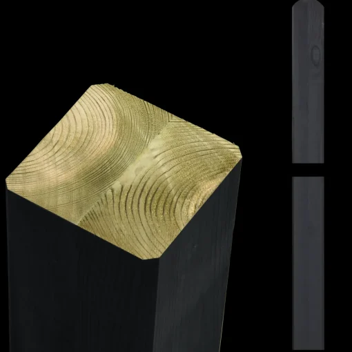 Plus Country dobbeltlåge 300x98 cm sort