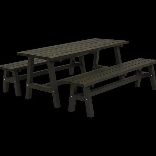 Plus Country plankesæt 177 cm sort