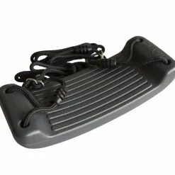 Plus Cubic Gyngestativ inkl. 2 gråsorte gyngesæder sort