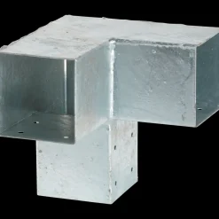 Plus Cubic hjørnebeslag dobbelt til 7x7 cm stolper