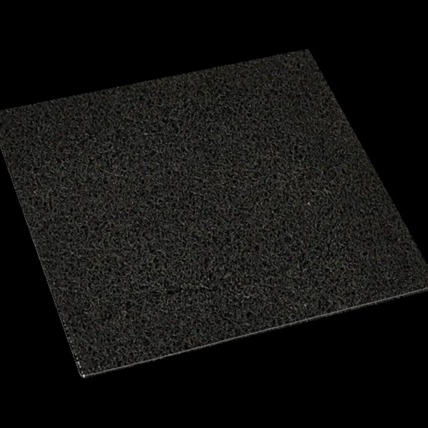 Plus Cubic måtte sort - 40x40 cm