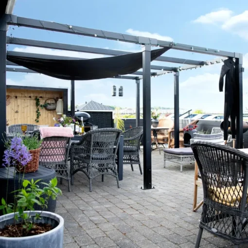 Plus cubic pergola sort
