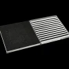 Plus Cubic rist sort 2 stk - 40x40x3,5 cm