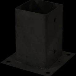 Plus Cubic stolpefod t/fundament 9x9 cm sort