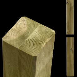 Plus Cubic stolpehat 71x71 mm varmgalvaniseret