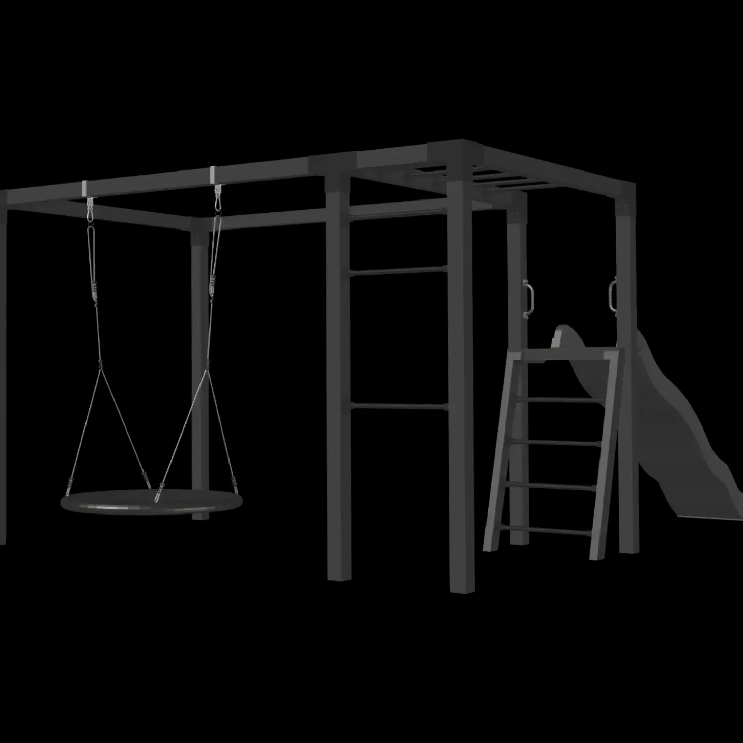 PLUS Daylife gyngestativ Sort model 4