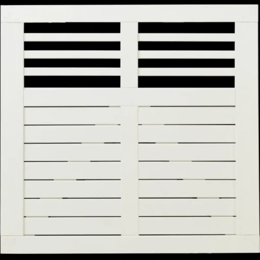 Plus Decora enkeltlåge 100x95 cm hvid