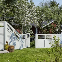 Plus Decora skråelement 90x180/95 cm hvid